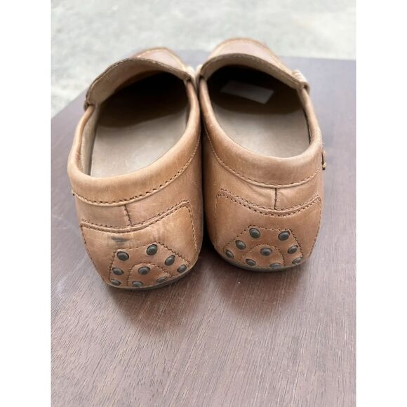 Wes Polo Tan Smooth Pull Up Slip On Leather 9.5 D - Picture 5 of 7